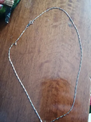 Collana Argento Ciondolo Quadrifoglio Cristalli