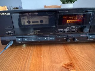 Sansui D-X317 WR Pletina Doble Cassette Hi Fi Bien