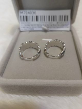 Orecchini Argento 925 Smalto Blu Foglia