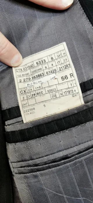 Traje de hombre Ermenegildo Zegna