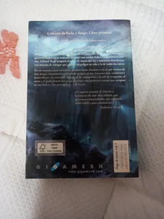 Juegp de tronos cancion de hielo y fuego 1