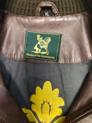 Cazadora Piel Roberto Garrudo Marrón