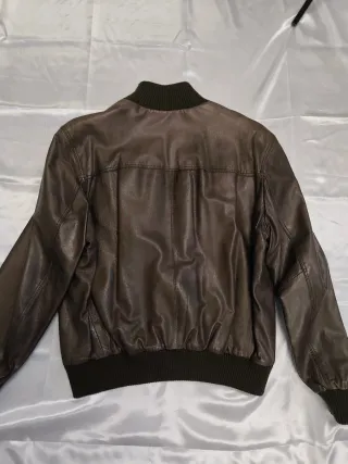 Cazadora Piel Roberto Garrudo Marrón