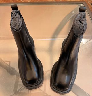 Botas Chelsea plataforma talla 38