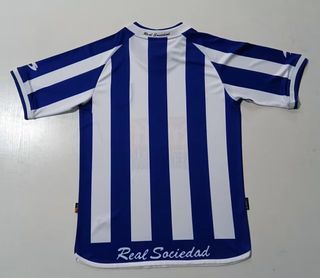 Camiseta Real Sociedad Astore Azul/Blanca