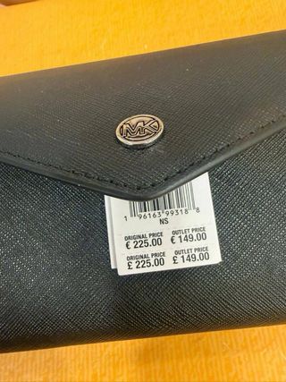 Portafoglio Michael Kors marrone e oro