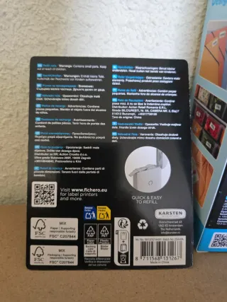 Impresora de etiquetas Fichero + Recambios