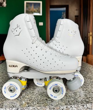 Pattini Edea Rondo Bianco