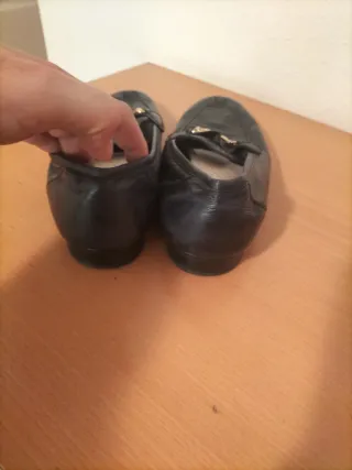 Zapatos de piel negros para hombre talla 45