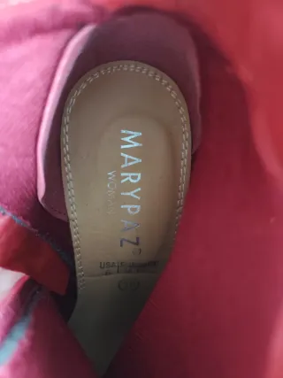 Botín tacón Marypaz rojo