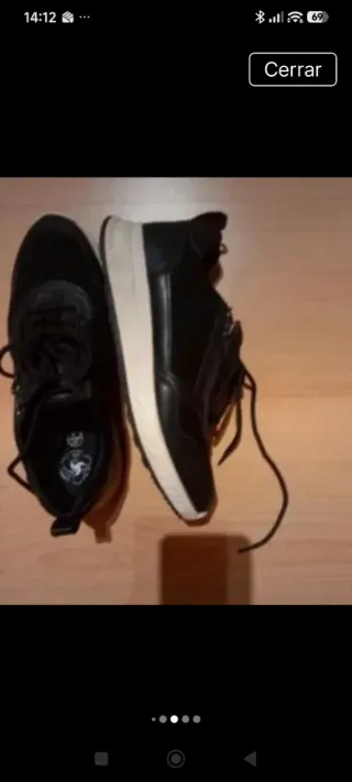 Zapatillas deportivas negras ligeras