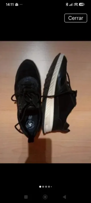 Zapatillas deportivas negras ligeras
