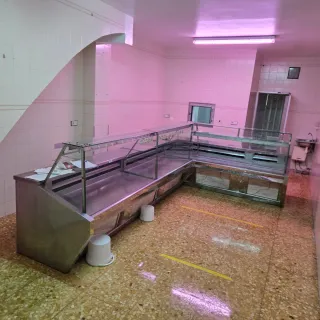 Vitrina expositora carniceria 7 puertas