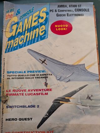 Rivista The Games Machine nr. 33 luglio 1990