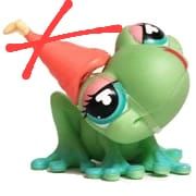 Littlest Pet Shop Rana 474 - Figura LPS Original