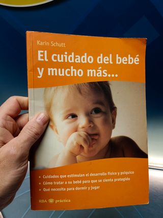 3 libros sobre el cuidado del bebé, el sueño del bebé guía prenatal y el cuidado del bebé