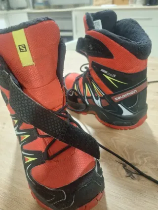 Botas Salomon Infantil Talla 29.UN SOLO USO