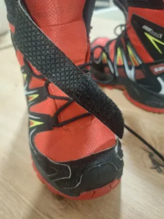 Botas Salomon Infantil Talla 29.UN SOLO USO