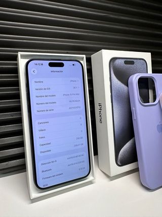 iPhone 15 Pro Max 256GB Azul
