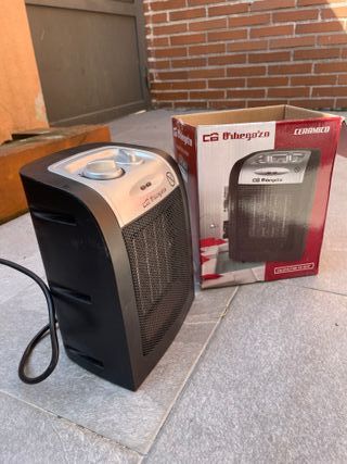 Calefactor cerámico Orbegozo (Compacto) + caja