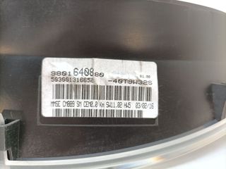 CUADRO INSTRUMENTOS PEUGEOT PARTNER KOMBI 125396