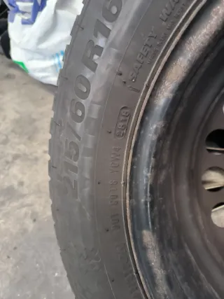 Ruedas Opel Zafira C 2018 completas con tapacubos