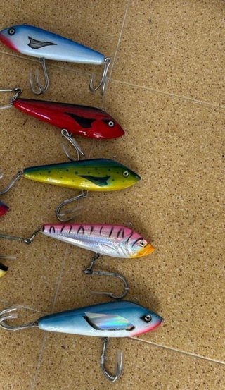 Señuelos de pesca atún curri