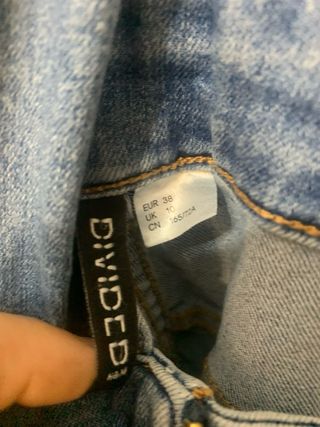 Peto vaquero azul