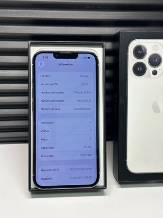 iPhone 13 Pro Plata - Impecable