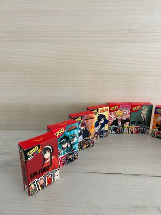 Pack UNO Edición Anime Colección