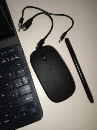 Tablet Crelander Gris con Lápiz