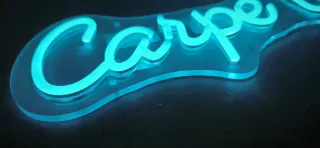 Lampada Neon Led "CARPE DIEM"