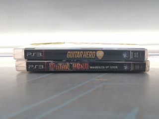 2 Videojuegos PS3. Guitar Hero: Live + Warriors of Rock