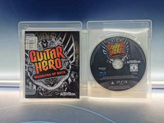 2 Videojuegos PS3. Guitar Hero: Live + Warriors of Rock