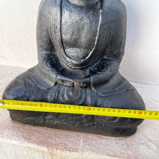 Figura Buda Negro Sentado
