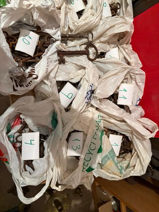 Lote de llaves para paco