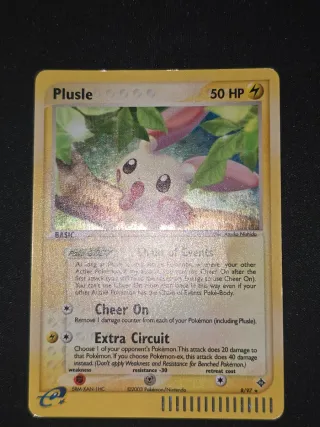 Plusle 8/97 Carta Pokémon