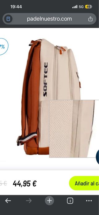 Mochila Softee Premier Beige