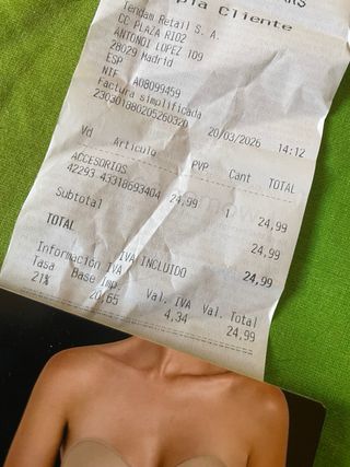 Copas Adhesivas Foam Talla G/L Women's Secret