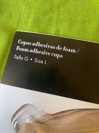 Copas Adhesivas Foam Talla G/L Women's Secret