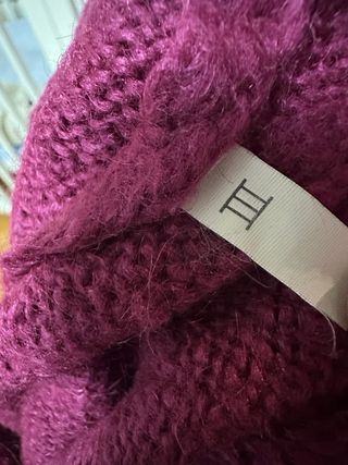 Maglioncino Aniye By fucsia collo alto donna