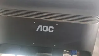 Pantalla AOC Negra