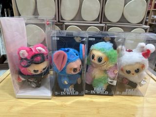 Labubu Pop Mart Fall in Wild Peluche Colgante