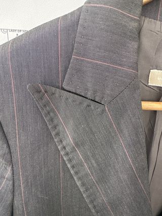 Americana Massimo Dutti Raya Gris T40