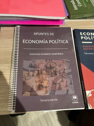 libros de practica y teoría de economía política