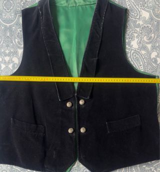 Chaleco Huertano Negro y Verde