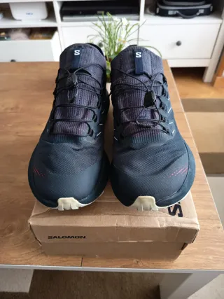 Zapatillas Salomon Pulsar Trail 2 Pro Negras/Rojas