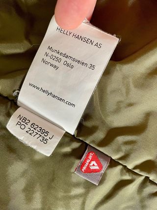 Chaqueta Helly Hansen Primaloft