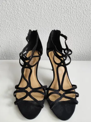 Sandalias tacón Marypaz negras