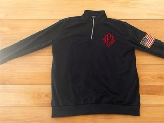 Felpa Jeffrey Epstein Nera Zip 1/4